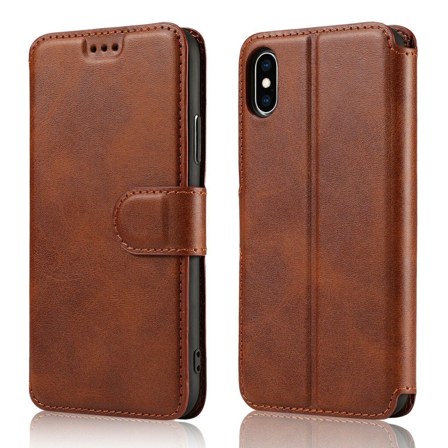 iPhone 6S Leather Flip Case